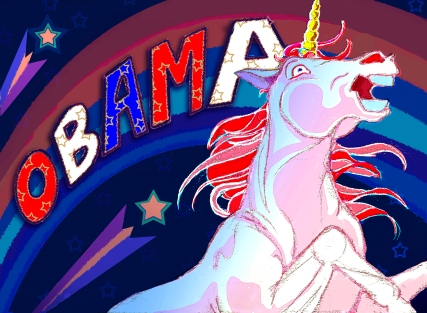 Unicorns for Obama!